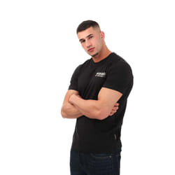 Napapijri Mens Kasba Logo Crew Neck T-Shirt