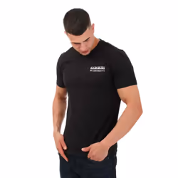 Napapijri Mens Kasba Logo Crew Neck T-Shirt