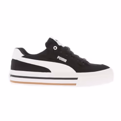 Puma Childrens/Kids Classic Vulc Court Trainers - 3 UK, Black/White