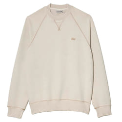 Lacoste Unisex Adult Organic Cotton Sweatshirt - S, Beige