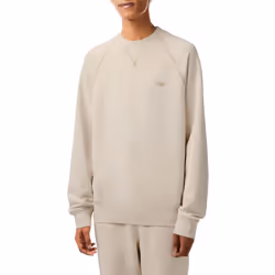 Lacoste Unisex Adult Organic Cotton Sweatshirt - S, Beige