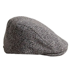 Ted Baker Beniey Marl Flat Cap - S-M, Grey
