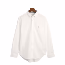 Gant Mens Archive Shield Poplin Shirt - M, White
