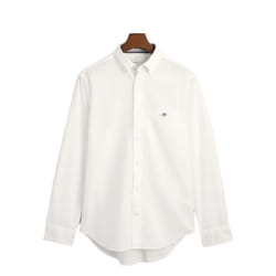 Gant Mens Archive Shield Poplin Shirt - M, White