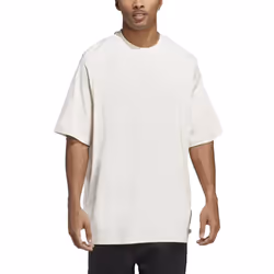 Adidas Mens Lounge T-Shirt - XS, Off White
