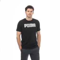 Puma Mens Sportstyle Logo T-Shirt - S, Black