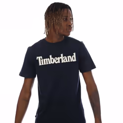 Timberland Mens Northwood Logo T-Shirt - S, Navy