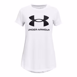 Under Armour Childrens/Kids Logo T-Shirt - 13-14 Years, White