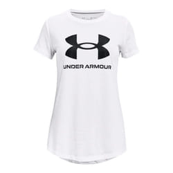 Under Armour Childrens/Kids Logo T-Shirt - 11-12 Years, White