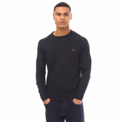 Timberland Mens Williams River Kennebec Cotton Sweatshirt - S, Navy