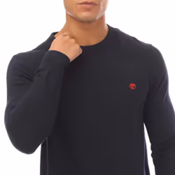 Timberland Mens Williams River Kennebec Cotton Sweatshirt - S, Navy