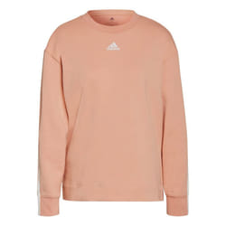 Adidas Womens/Ladies Essentials Triple Stripe Relaxed Fit Sweatshirt - 8 UK - 10 UK, Pink