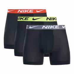 Nike Mens Boxer Shorts (Pack of 3) - XL, Black