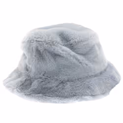 New Era Teddy Fur Bucket Hat - S, Blue