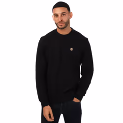 Ted Baker Mens Hatton Crew Neck Sweatshirt - S, Black