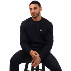 Ted Baker Mens Hatton Crew Neck Sweatshirt - S, Navy