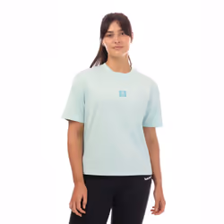 Timberland Womens/Ladies Stack Logo T-Shirt - 8 UK - 10 UK, Light Blue