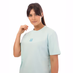 Timberland Womens/Ladies Stack Logo T-Shirt - 8 UK - 10 UK, Light Blue