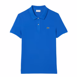 Lacoste Mens Pique Slim Polo Shirt - XS, Blue
