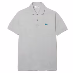 Lacoste Unisex Adult Speckle Cotton Classic Polo Shirt - S, Grey