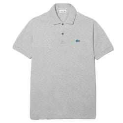 Lacoste Unisex Adult Speckle Cotton Classic Polo Shirt - S, Grey
