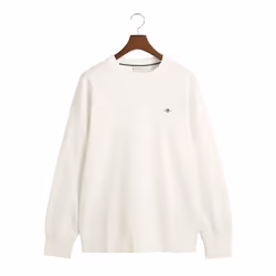 Gant Unisex Adult Archive Shield Embroidered Crew Neck Sweatshirt