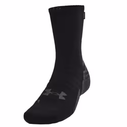 Under Armour Unisex Adult Armourdry High Rise Running Socks - S, Black