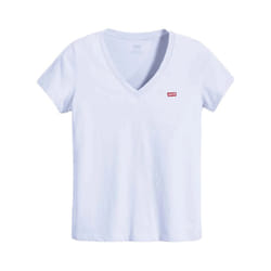 Levis Womens/Ladies The Perfect V Neck T-Shirt - 8 UK, Light Blue