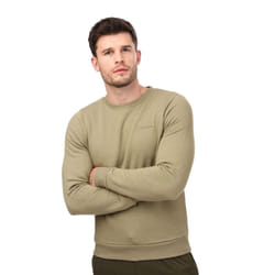 Berghaus Mens Logo Crew Neck Sweatshirt - XS, Green