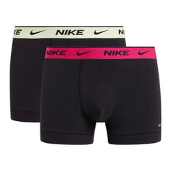 Nike Mens Boxer Shorts (Pack of 2) - L, Black/Pink/Yellow