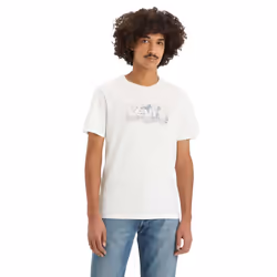 Levis Mens Classic Graphic T-Shirt - S, White