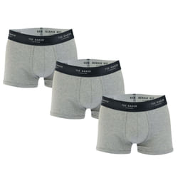 Ted Baker Mens Boxer Shorts (Pack of 3) - L, Grey