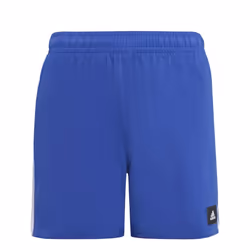 Adidas Boys Striped Swimming Shorts - 7-8 Years, Blue/White