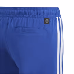 Adidas Boys Striped Swimming Shorts - 7-8 Years, Blue/White