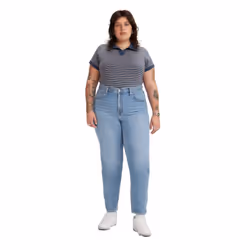Levis Womens/Ladies 80's Mom Jeans - 18 UK R, Denim