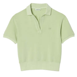 Lacoste Womens/Ladies Natural Dyed Regular Polo Shirt - 16 UK, Green