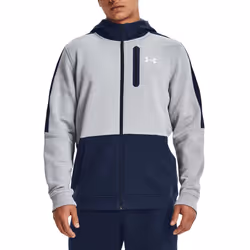 Under Armour Mens Threadborne Full Zip Hoodie - M, Grey
