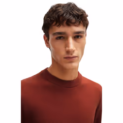 Boss Mens Ecaio-P Crew Neck Sweatshirt - M, Brown