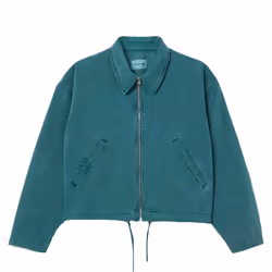 Lacoste Womens/Ladies Natural Dyed Denim Relaxed Fit Jacket - 10 UK, Green
