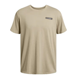 Under Armour Mens Label Heavyweight T-Shirt - XS, Brown