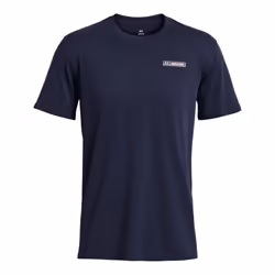 Under Armour Mens Label Heavyweight T-Shirt - S, Blue