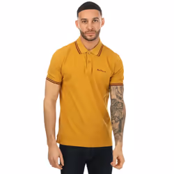 Ben Sherman Mens Twin Tip Polo Shirt