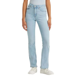 Levis Womens/Ladies 725 Heritage Bootcut Jeans - 29S, Light Blue