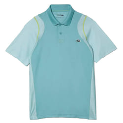 Lacoste Mens Recycled Polyester Tennis Polo Shirt - S, Light Blue