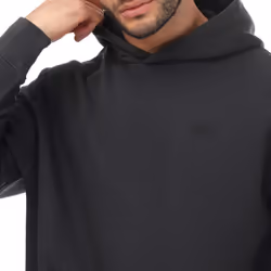 DKNY Mens Blackwater Logo Hoodie - S, Charcoal