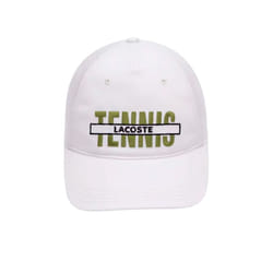 Lacoste Embroidered Gabardine Baseball Cap