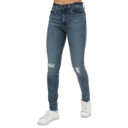 Levis Womens/Ladies High Rise Jeans - 28S, Denim