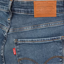 Levis Womens/Ladies High Rise Jeans - 27XS, Denim