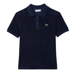Lacoste Womens/Ladies Terrycloth Slim Polo Shirt - 8 UK, Blue
