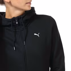 Puma Womens/Ladies Essentials Logo Full Zip Hoodie - 8 UK, Black